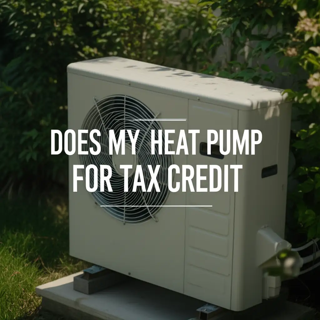 Does My Heat Pump Qualify For Tax Credit