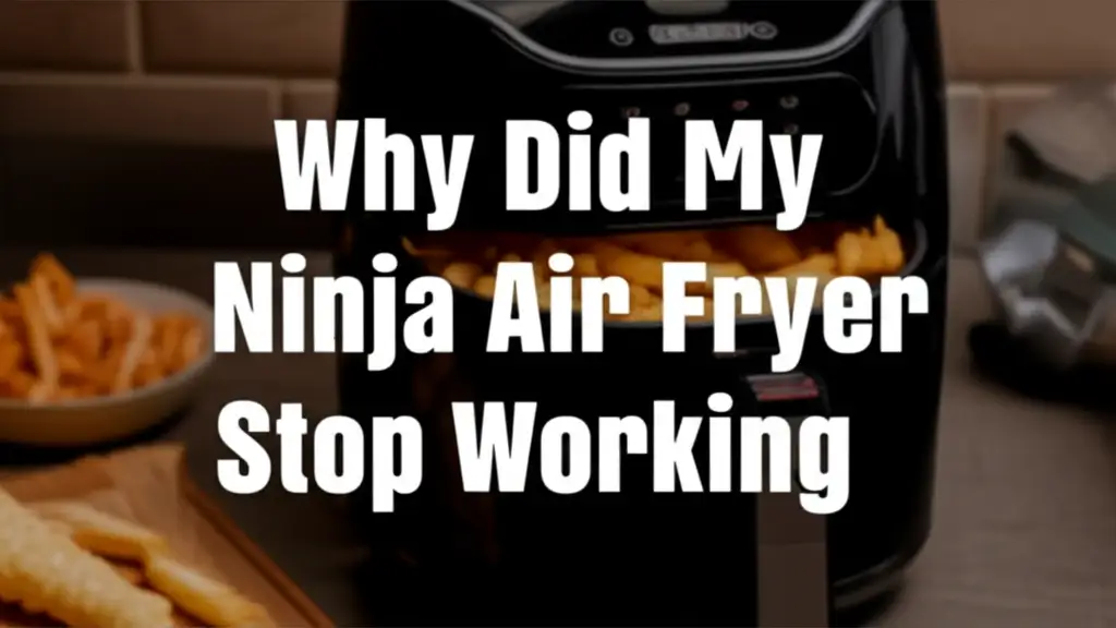 Why Did My Ninja Air Fryer Stop Working