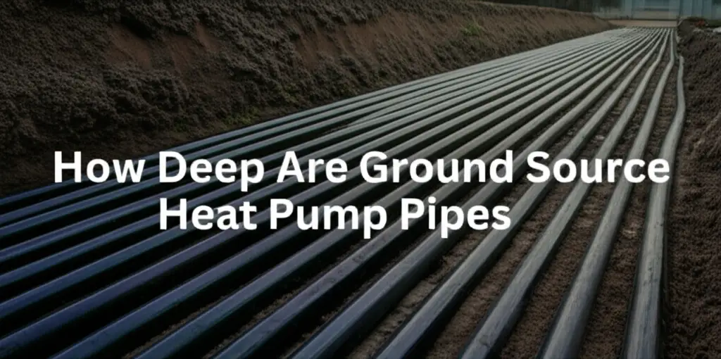 How Deep Are Ground Source Heat Pump Pipes