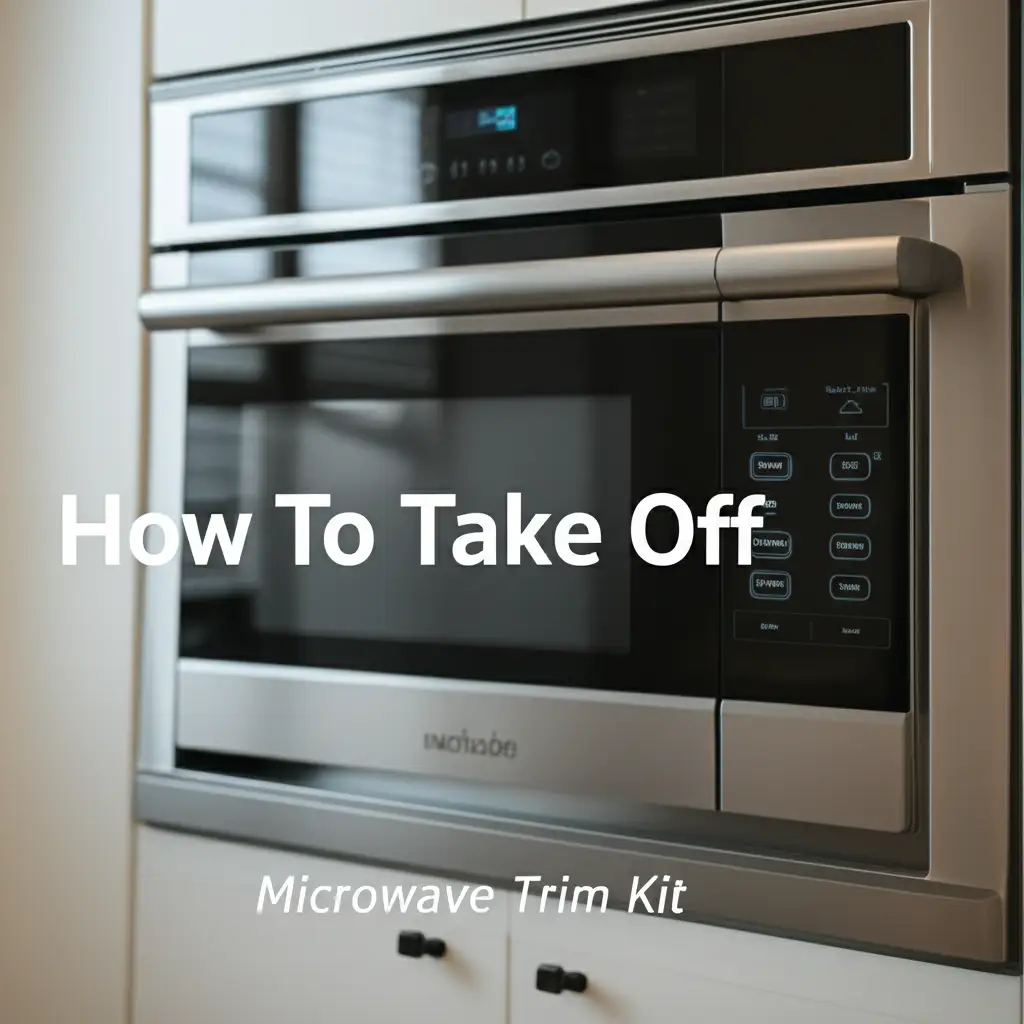 How To Take Off Ge Microwave Trim Kit
