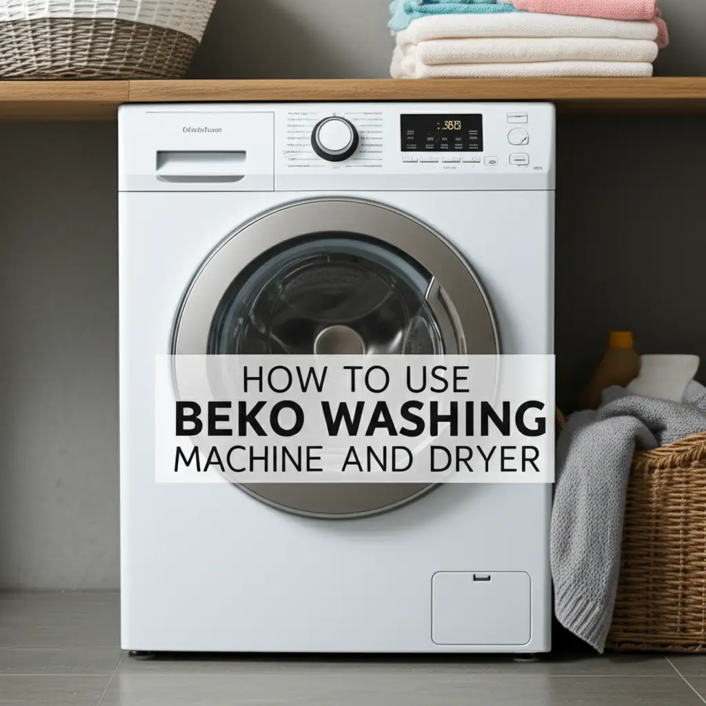 How To Use Beko Washing Machine And Dryer