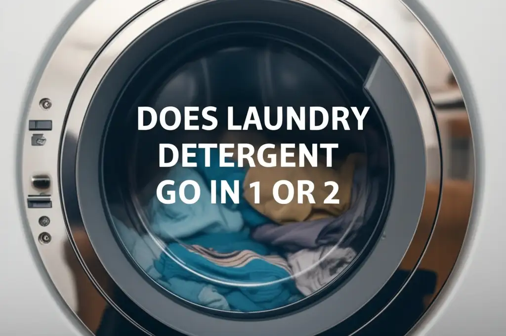 Does Laundry Detergent Go In 1 Or 2