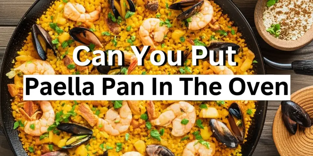 Can You Put Paella Pan In The Oven