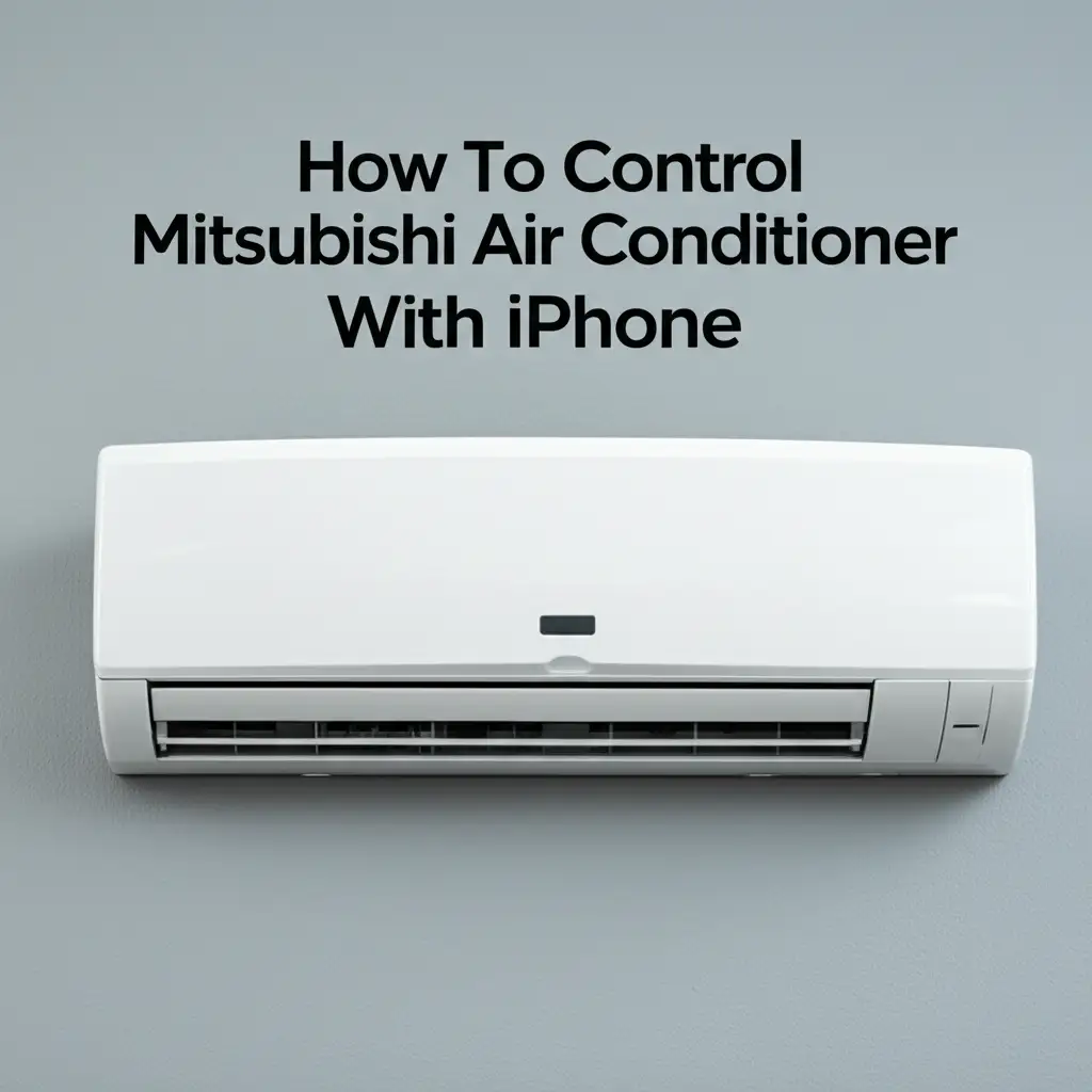 How To Control Mitsubishi Air Conditioner With Iphone