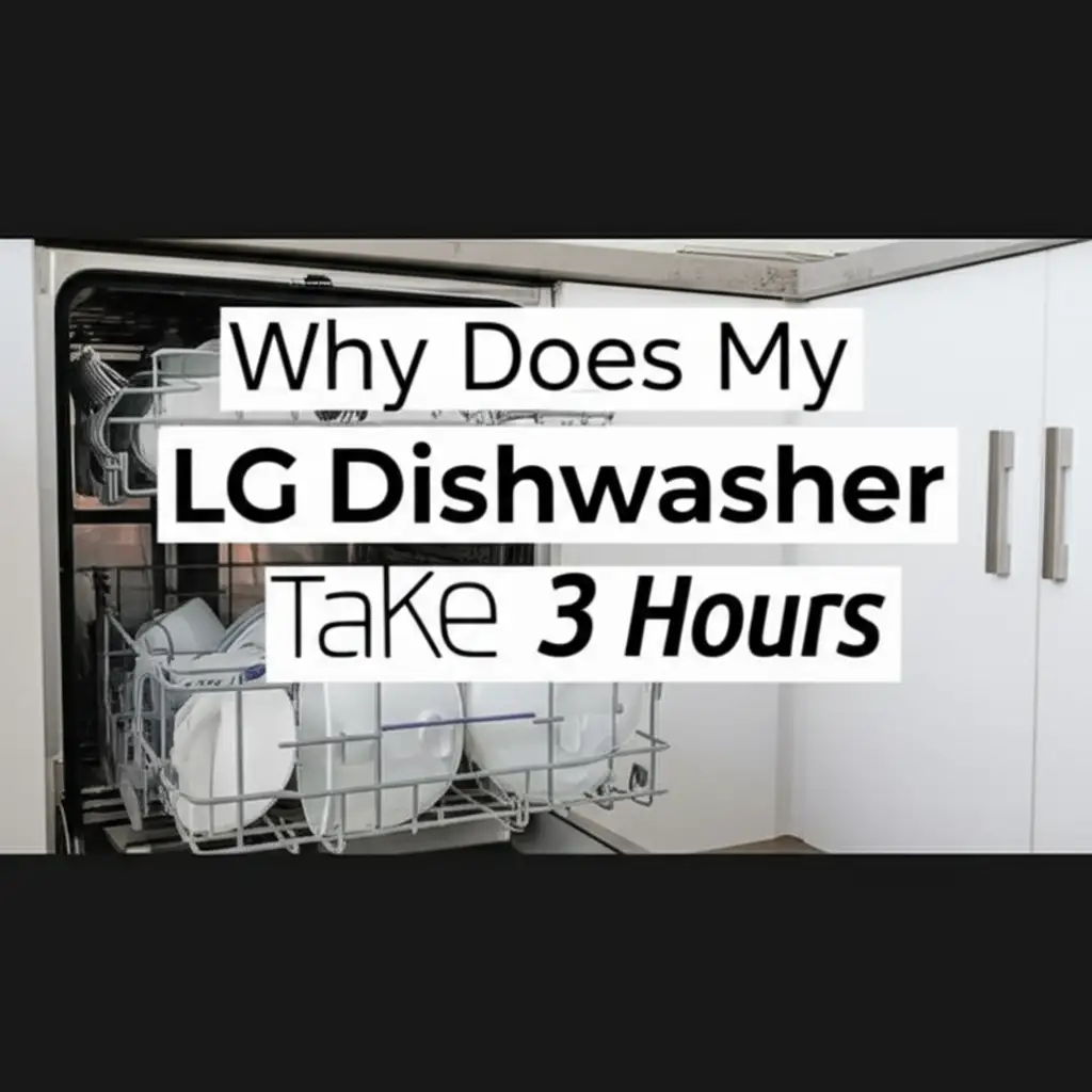 Why Does My Lg Dishwasher Take 3 Hours