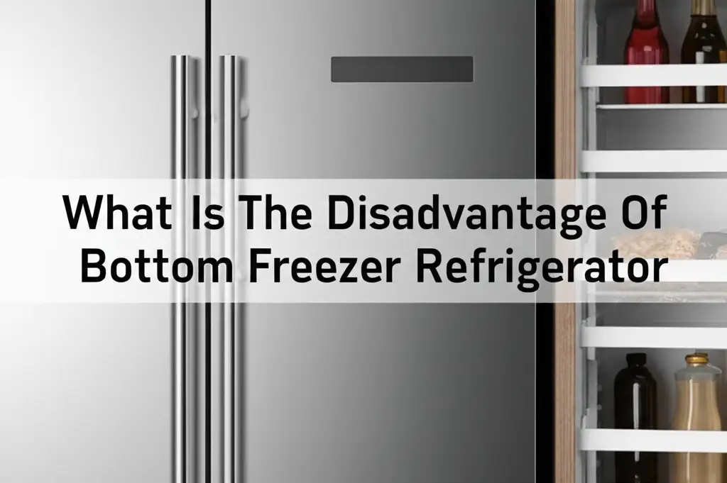 What Is The Disadvantage Of Bottom Freezer Refrigerator