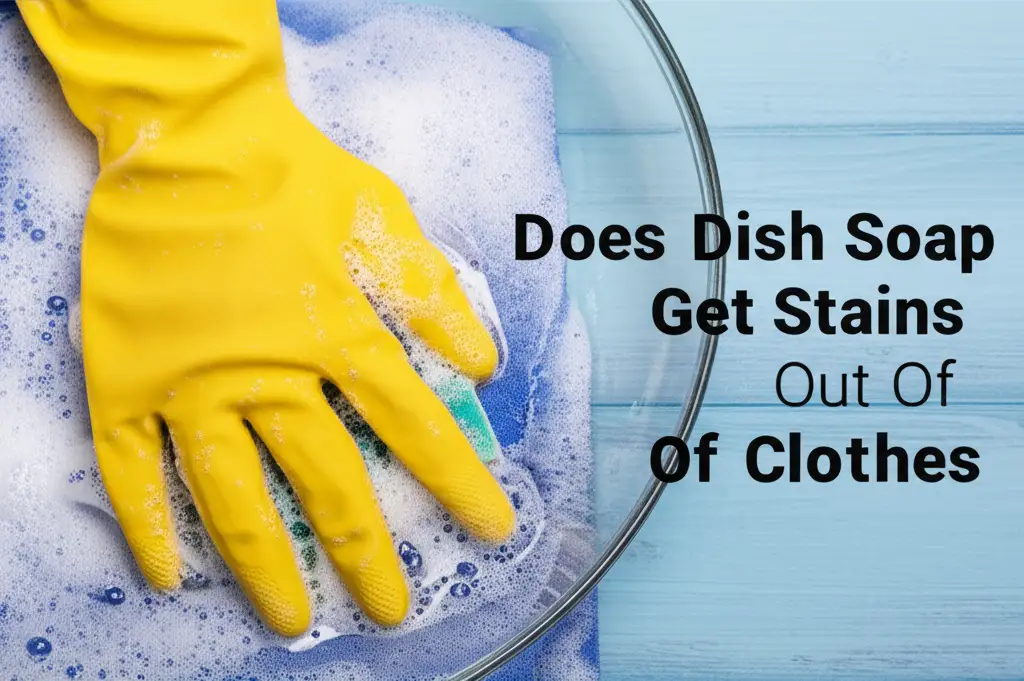 Does Dish Soap Get Stains Out Of Clothes