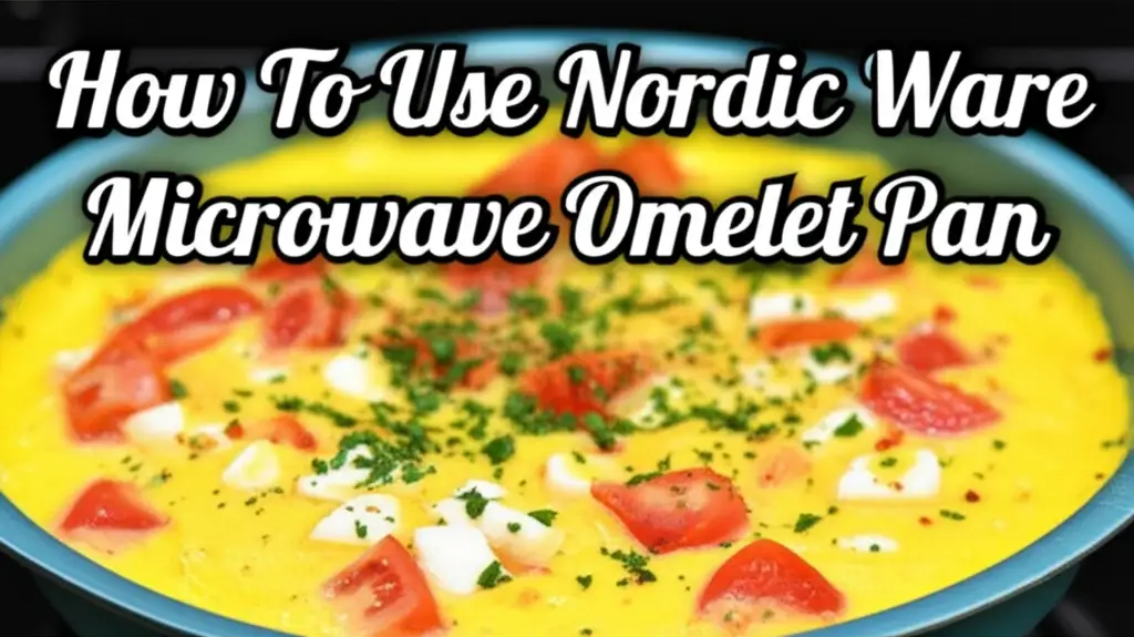 How To Use Nordic Ware Microwave Omelet Pan