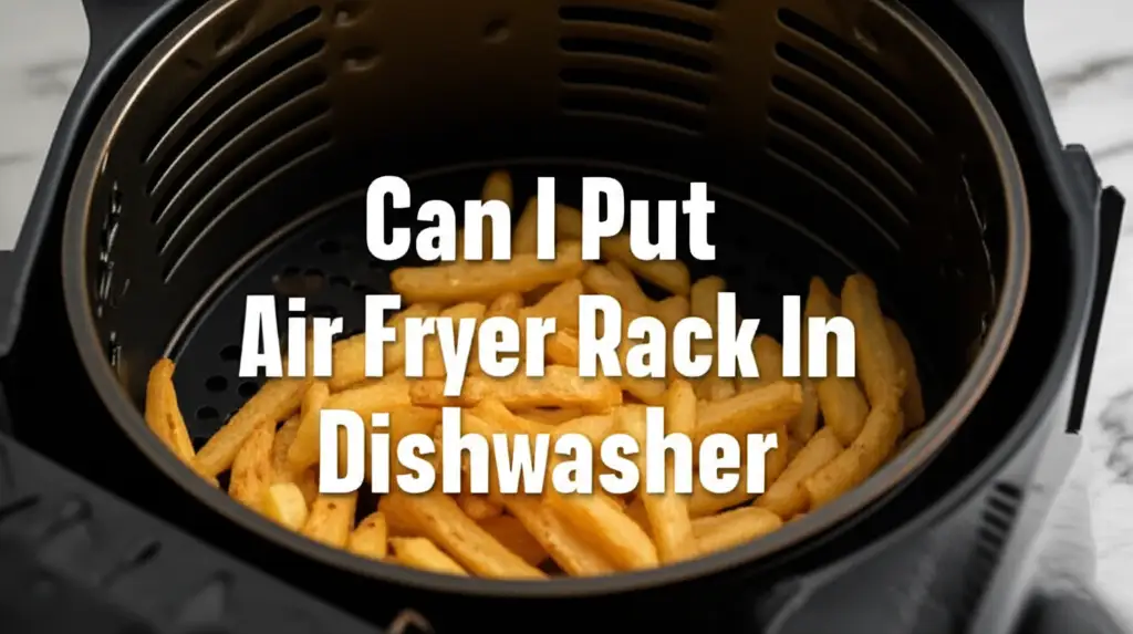 Can I Put Air Fryer Rack In Dishwasher Safely?