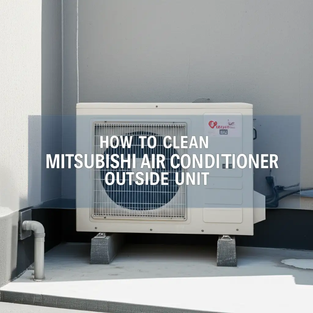 How To Clean Mitsubishi Air Conditioner Outside Unit