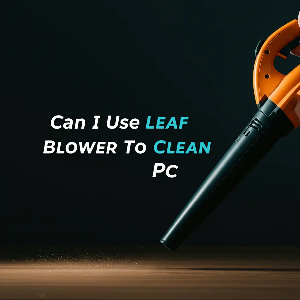 Can I Use Leaf Blower To Clean Pc