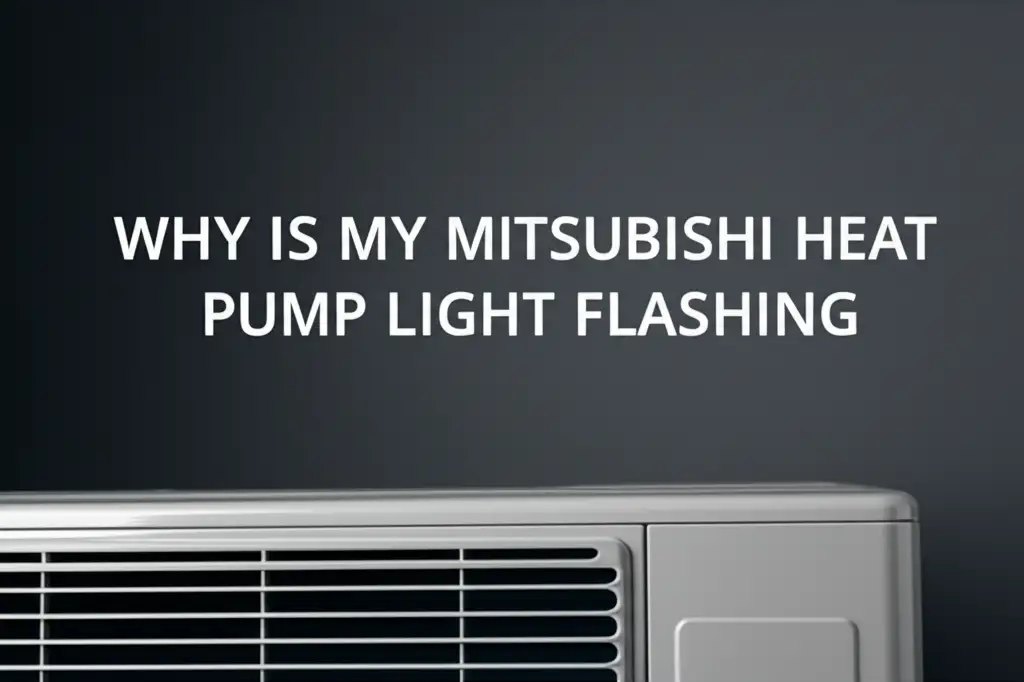 Why Is My Mitsubishi Heat Pump Light Flashing