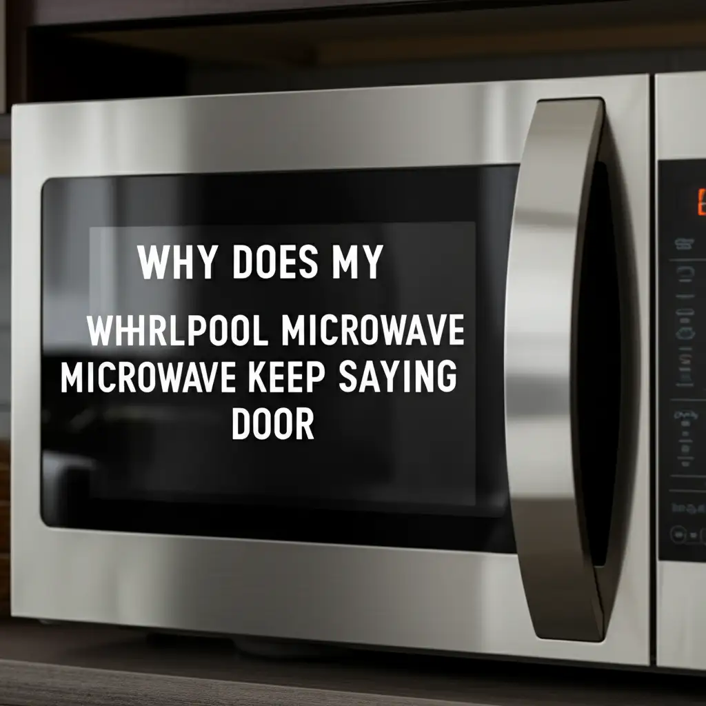 Why Does My Whirlpool Microwave Keep Saying Door