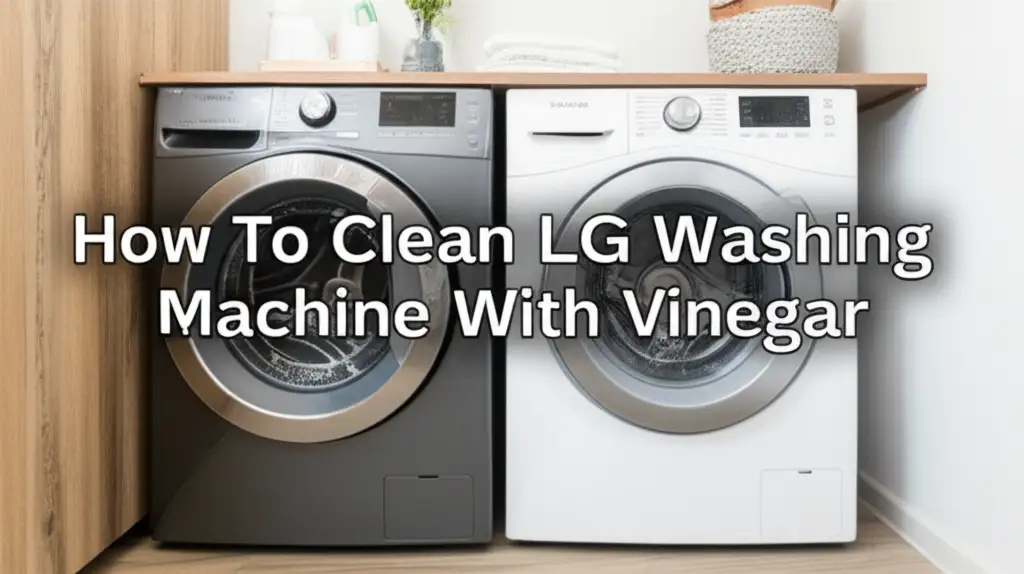 How To Clean Lg Washing Machine With Vinegar
