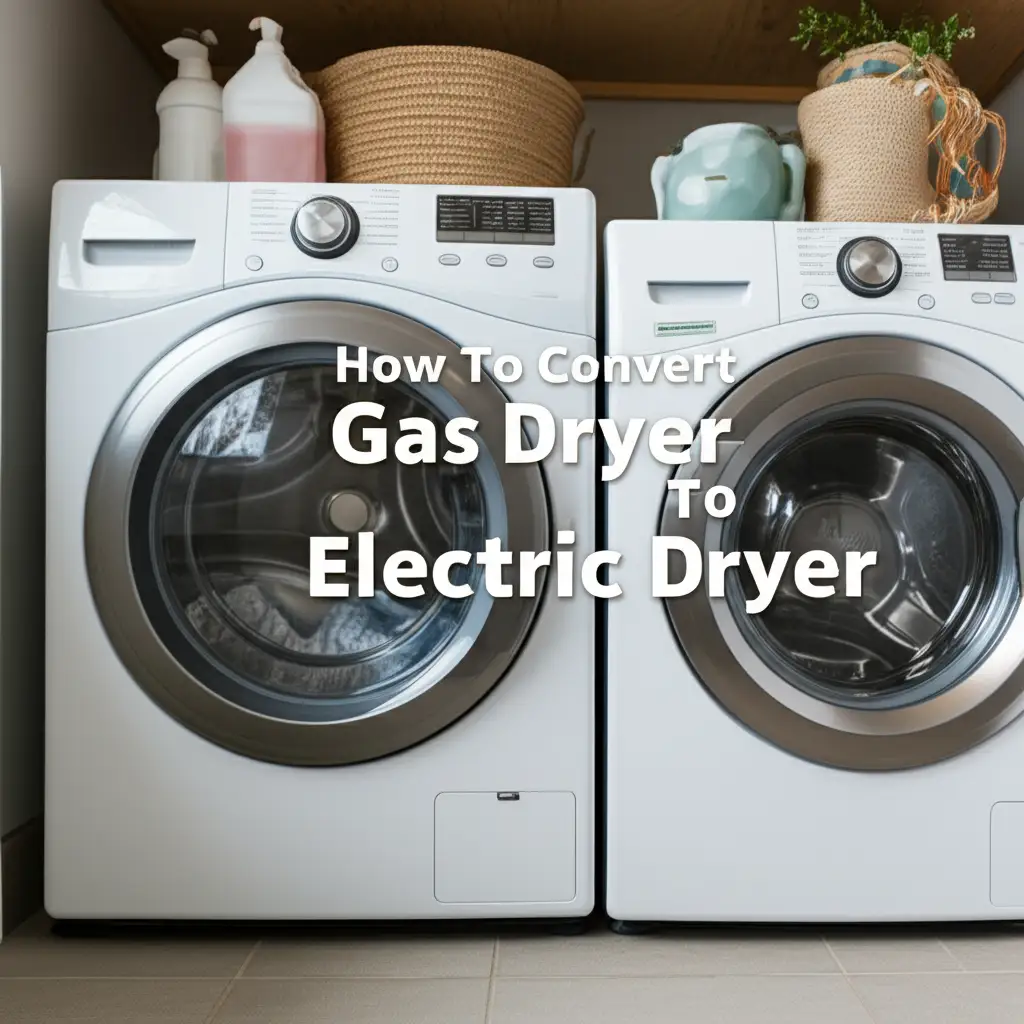 How To Convert Gas Dryer To Electric Dryer