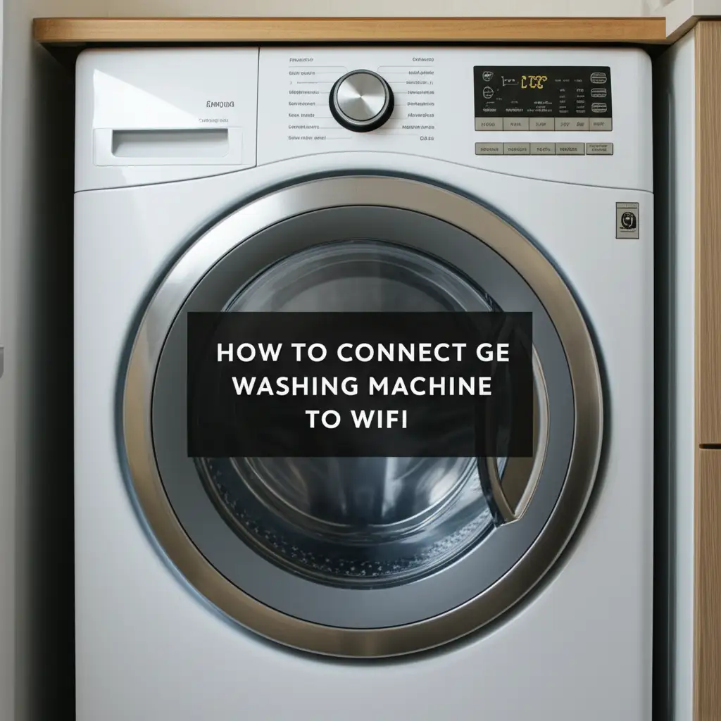 How To Connect Ge Washing Machine To Wifi