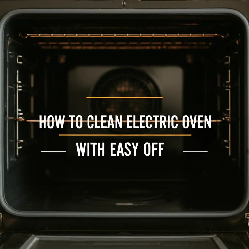 How To Clean Electric Oven With Easy Off