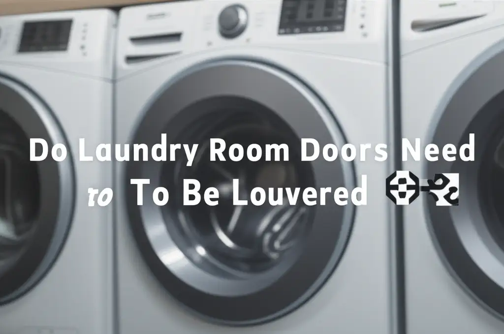 Do Laundry Room Doors Need To Be Louvered