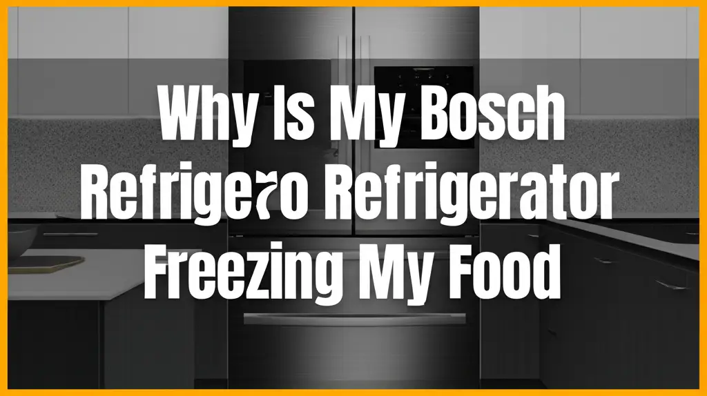 Why Is My Bosch Refrigerator Freezing My Food