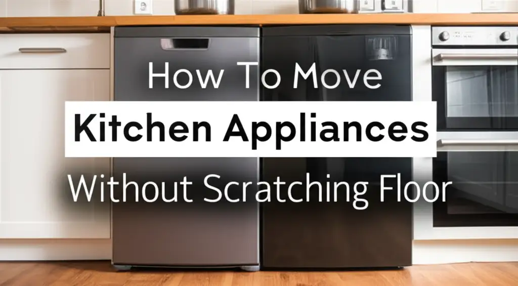 How To Move Kitchen Appliances Without Scratching Floor