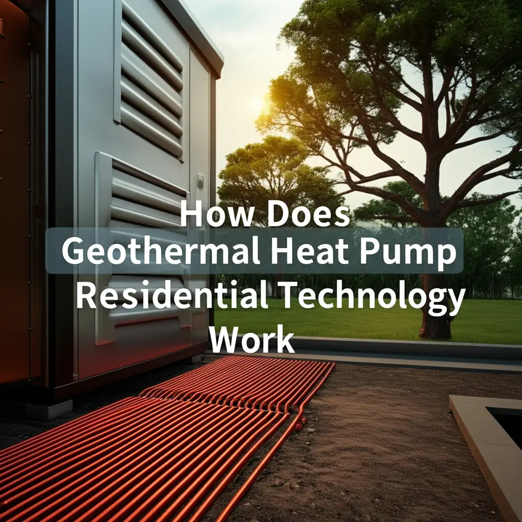 How Does Geothermal Heat Pump Residential Technology Work