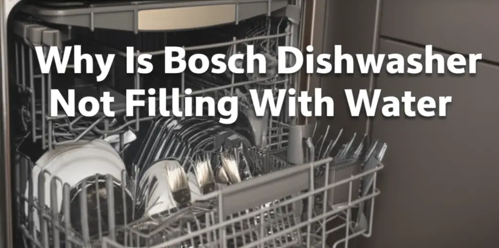 Is your Bosch dishwasher not filling with water? Discover common causes and simple solutions for this frustrating issue. Get your dishwasher running again.