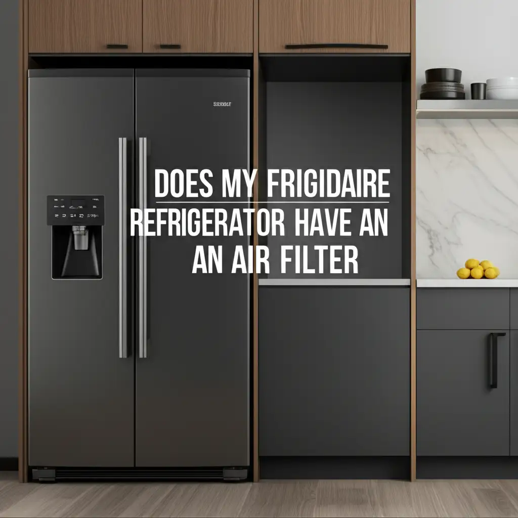 Does My Frigidaire Refrigerator Have An Air Filter