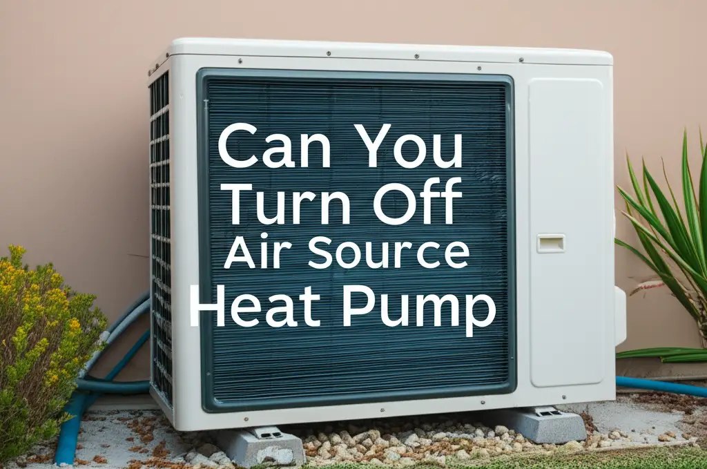 Can You Turn Off Air Source Heat Pump