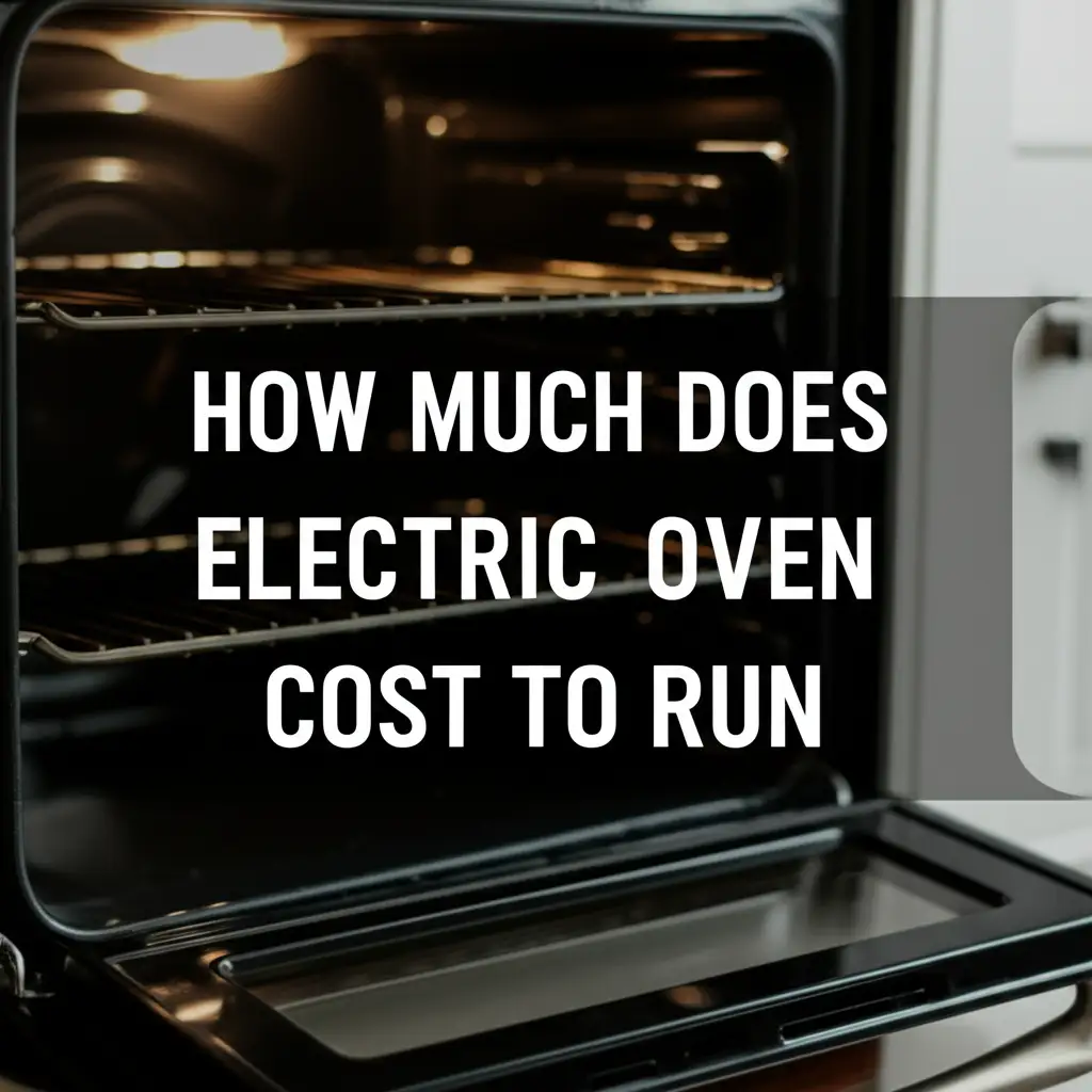 How Much Does Electric Oven Cost To Run