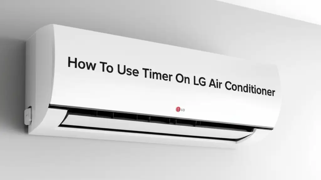 How To Use Timer On Lg Air Conditioner