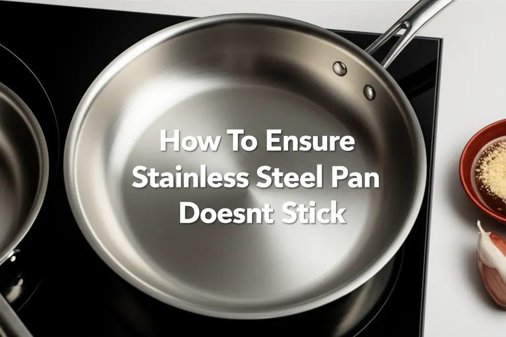 How To Ensure Stainless Steel Pan Doesnt Stick