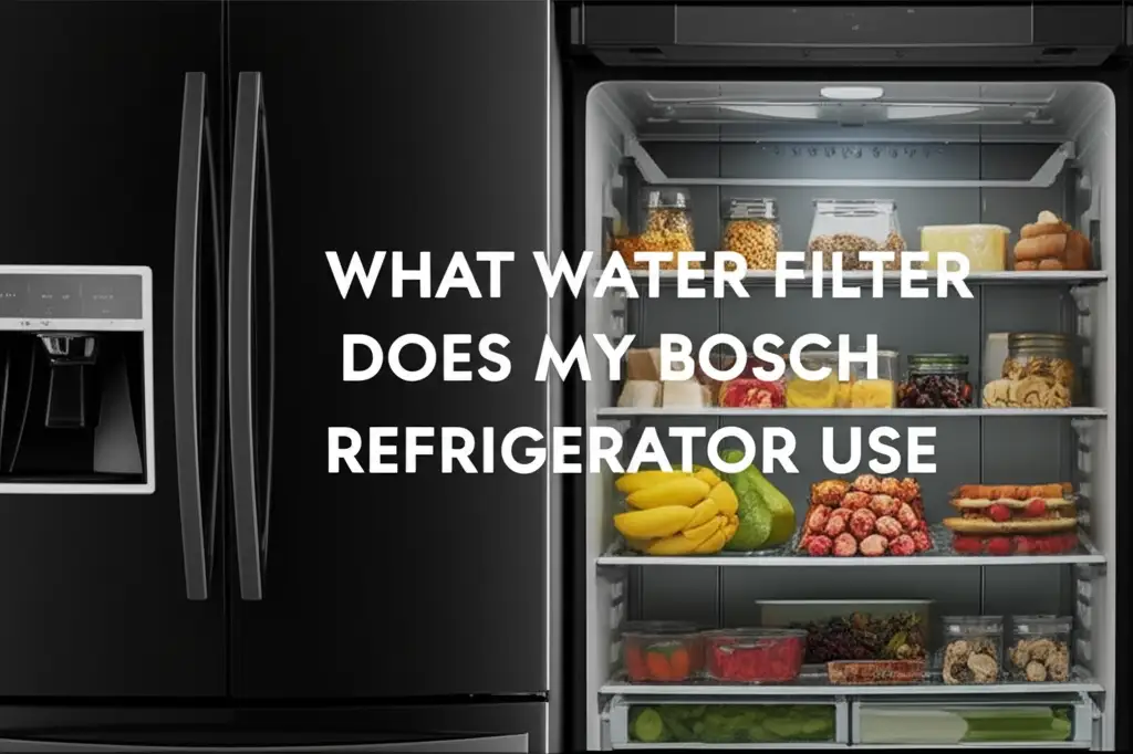 What Water Filter Does My Bosch Refrigerator Use