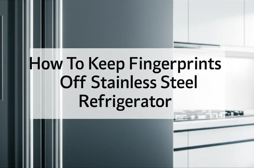 How To Keep Fingerprints Off Stainless Steel Refrigerator
