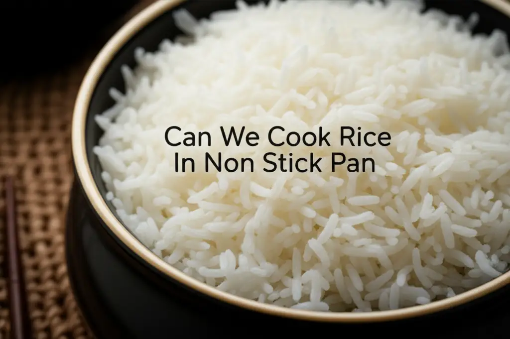 Can We Cook Rice In Non Stick Pan