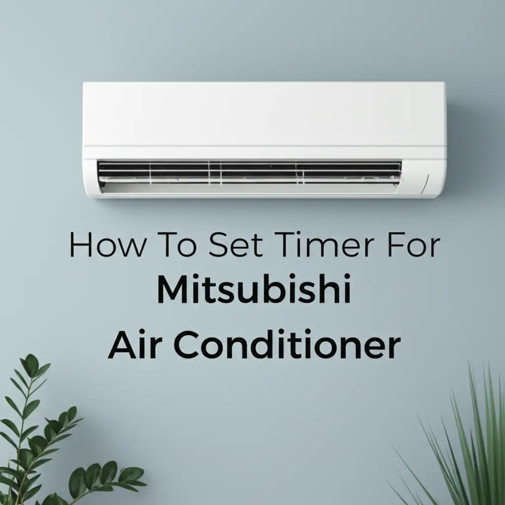 How To Set Timer For Mitsubishi Air Conditioner