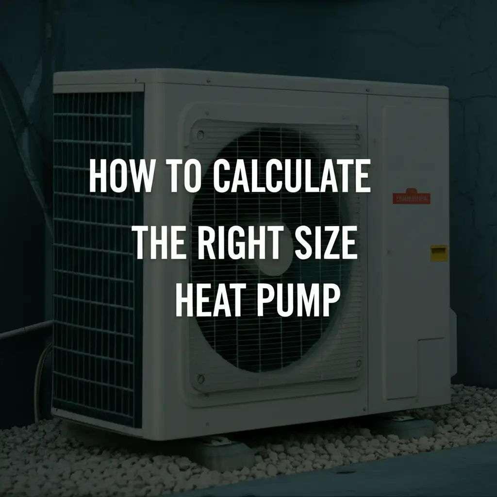 How To Calculate The Right Size Heat Pump