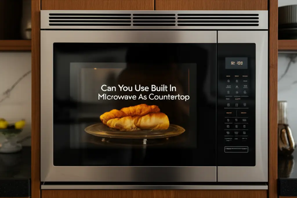 Can You Use Built In Microwave As Countertop