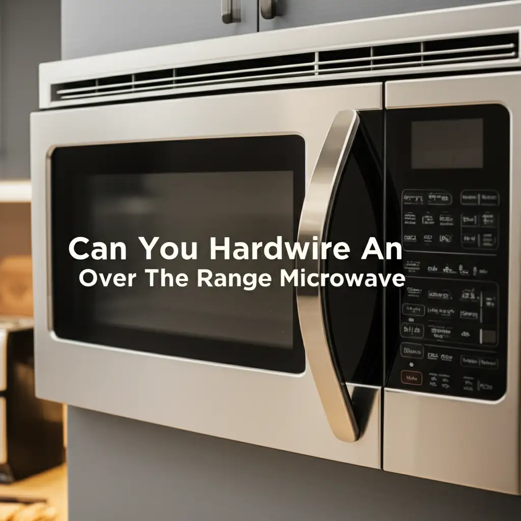 Can You Hardwire An Over The Range Microwave