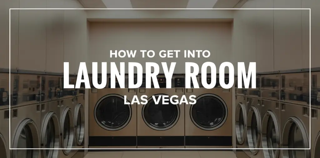 How To Get Into Laundry Room Las Vegas