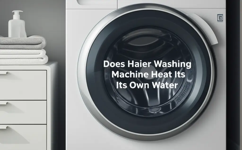 Does Haier Washing Machine Heat Its Own Water