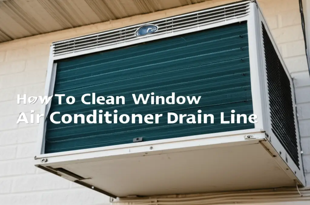 How To Clean Window Air Conditioner Drain Line