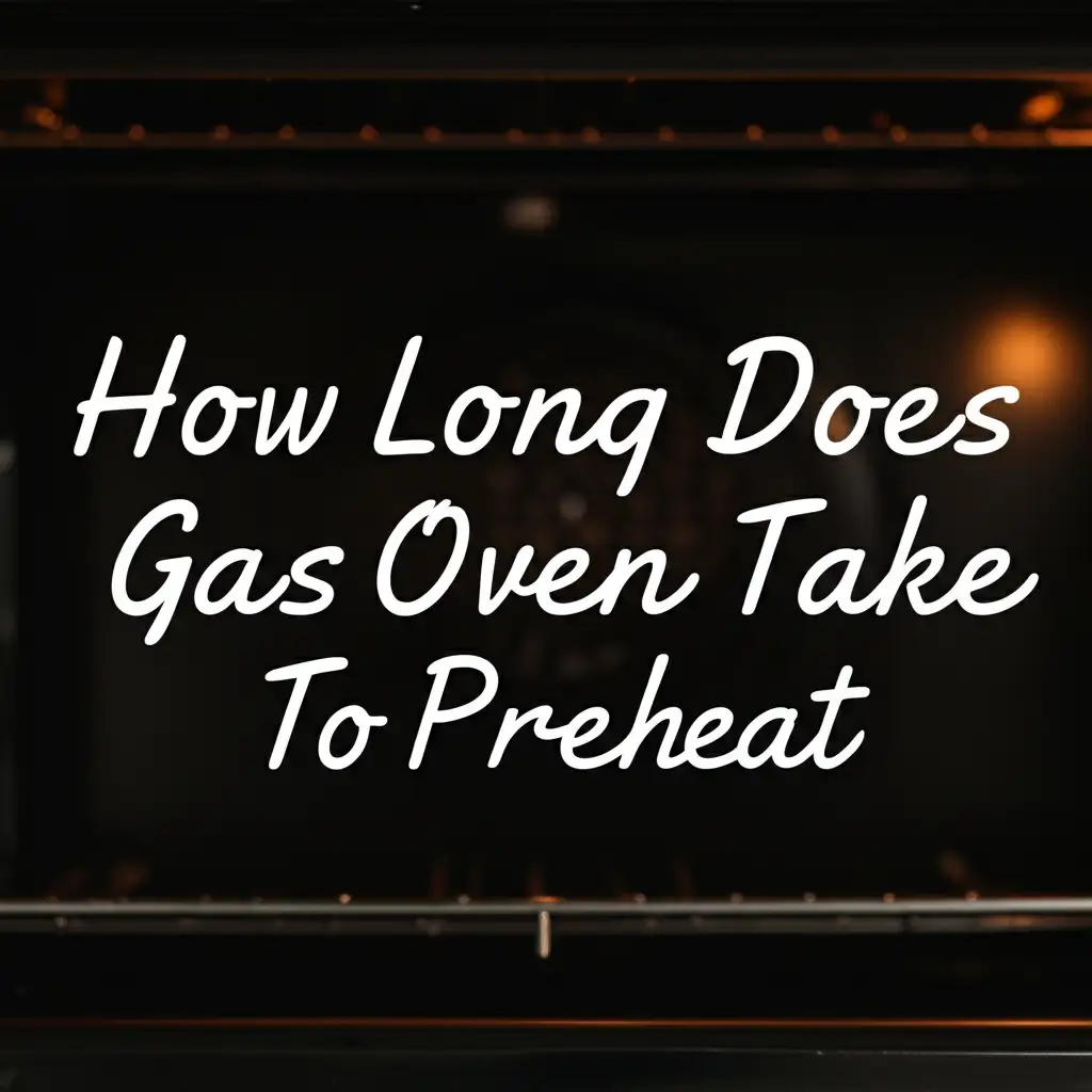 How Long Does Gas Oven Take To Preheat