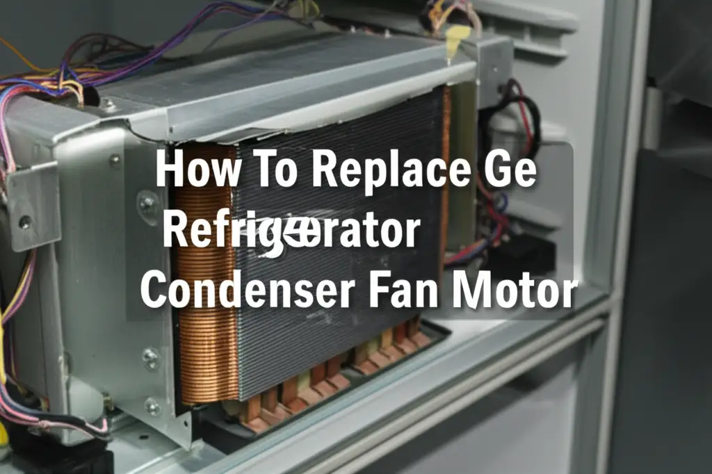 How To Replace Ge Refrigerator Condenser Fan Motor