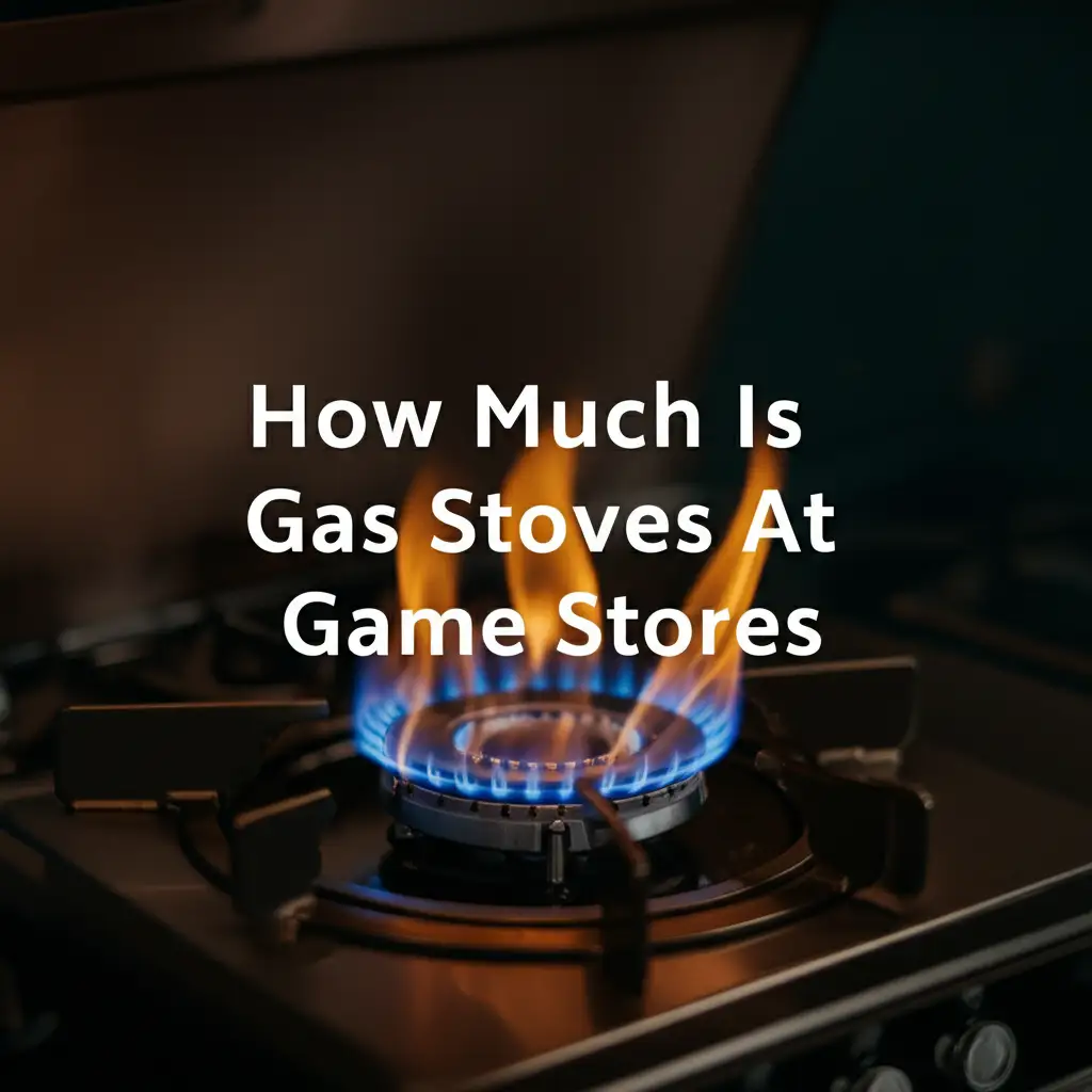 How Much Is Gas Stoves At Game Stores