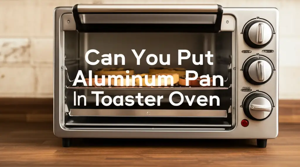 Can You Put Aluminum Pan In Toaster Oven