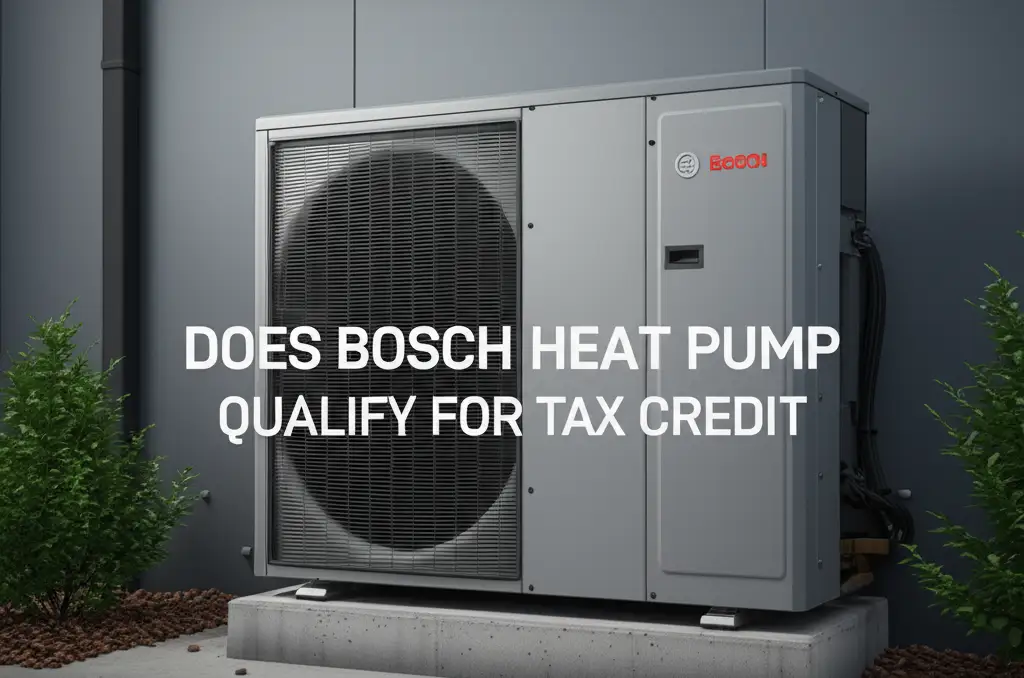 Does Bosch Heat Pump Qualify For Tax Credit