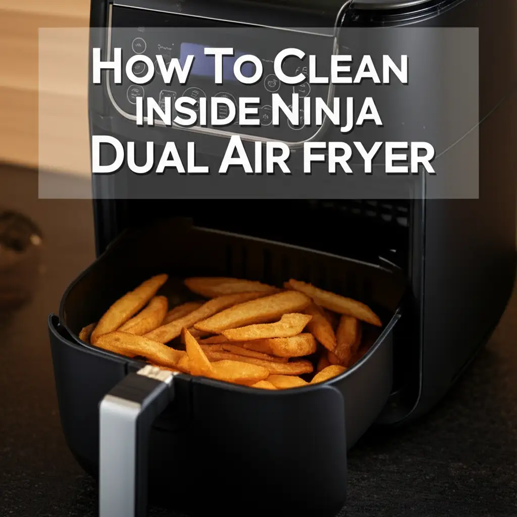 How To Clean Inside Ninja Dual Air Fryer