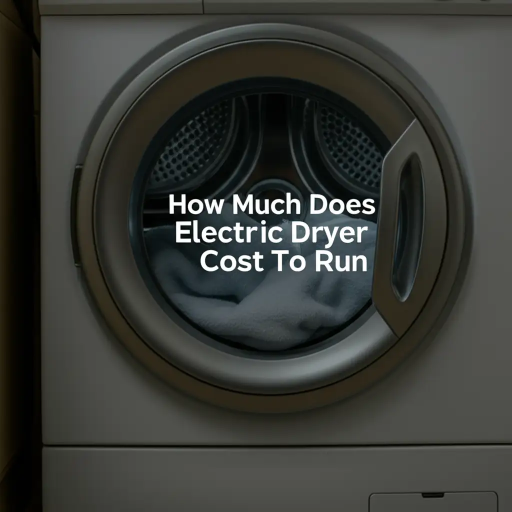 How Much Does Electric Dryer Cost To Run