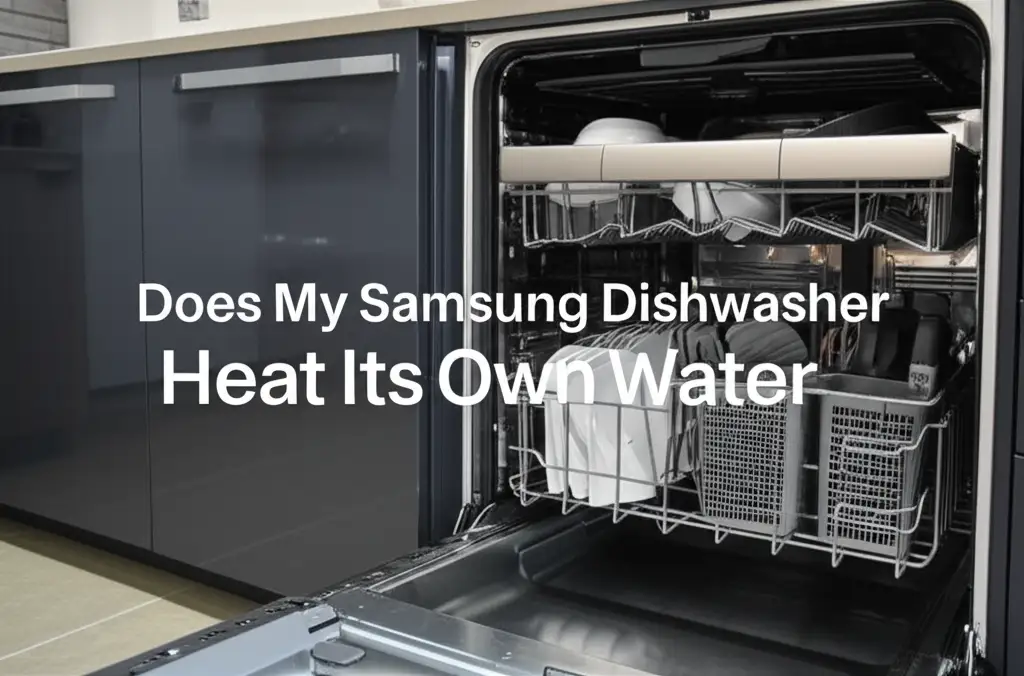 Does My Samsung Dishwasher Heat Its Own Water