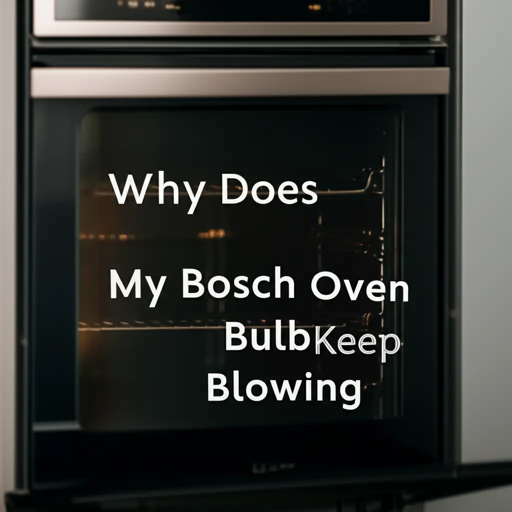 Why Does My Bosch Oven Bulb Keep Blowing